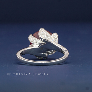 Anillo de Diamante de Oro Sólido de 14K Creado en Laboratorio para Mujer, Corte Brillante, Anillo de Compromiso con Diamante Sintético, Joyería Fina, Regalo Elegante - Product Image 5