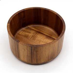 Tazón de Madera Hecho a Mano, Redondo, Natural, Artesanal, Decoración para el Hogar, Duradero, Estilo Moderno - Product Image 6