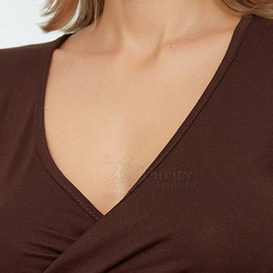 Nouveau design 2026 – T-shirt court d'été pour femme en coton et polyester - Product Image 5