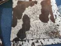 Housses de coussin et d'oreiller carrées en peau de vache véritable avec poils, épaisses et à poils longs, adaptées aux animaux de compagnie