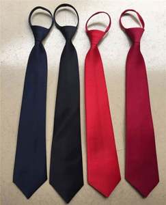 Corbata Elegante para Hombre, Accesorios de Moda Baratos en Oferta, Corbata Lisa Informal para Hombre, Regalo Promocional, Corbata con Cierre para Uso Empresarial - Product Image 2