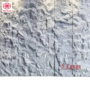 fireproof B1 wholesale price lightweight pu stone decorative panels rock stone wall cladding