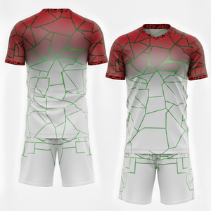 Conjunto de Uniforme de Fútbol Sublimado con Logotipo Personalizado, Uniformes de Entrenamiento de Secado Rápido, Equipación de Club, Estilo Retro, Corte 100% Automatizado - Product Image 3