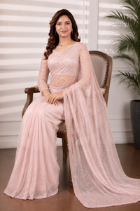Sari de Seda Suave de Diseño Indio para Mujer, Marca Vexotrend, con Hermoso Diseño Patola, Estilo Tradicional para Bodas, Fiestas y Diwali - Product Image 6