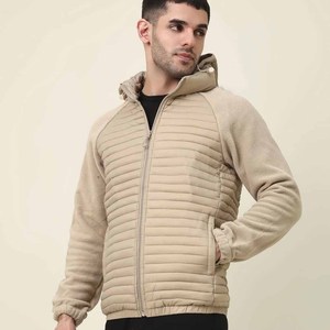 Wholesale <b>Men's</b> Shiny Down Puffer <b>Padded</b> <b>Coat</b> With Hood Breathable Fabric <b>Long</b> Sleeve Winter Thicken Warm Bubble Jackets for <b>Men</b> - Product Image 5