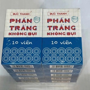 Craies blanches sans poussière pour écriture, fournitures de bureau, vente en gros, logo personnalisable disponible - 10 pièces/boîte - Product Image 6