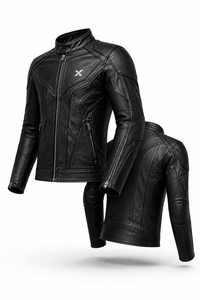 Blouson de moto en cuir inspiré des courses |   Noir Rouge Bleu |   Fabricant OEM ODM |   Qualité de conception haut de gamme |   Vêtements de course - Product Image 6
