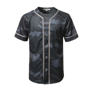 Maillot de baseball personnalisé bleu marine avec nom de l'équipe, bandes latérales rouges et jaunes, uniforme de softball couleur unie - Product Image 2