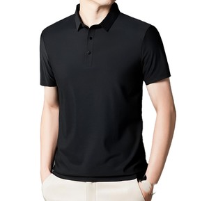 Polo de Algodón Premium para Hombre, Manga Corta, Estilo Casual para Golf, Transpirable, Color Sólido, Estilo Ejecutivo, Aspecto Elegante, ODM OEM - Product Image 6