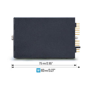 Serie M8, acondicionador de señal M8TS/M8TS1-entrada de termopar, dos salidas aisladas, linealización, amplificador de señal alimentado por CA o CC - Product Image 2