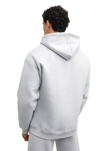 Conjunto Deportivo de Dos Piezas con Capucha para Hombre, Estilo Urbano, 100% Algodón, Forro Polar Ligero, Cierre de Cremallera, Casual, Color Sólido - Product Image 2