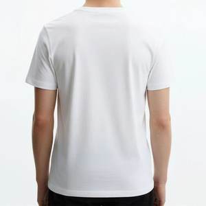 Nouveautés : T-shirts blancs pour hommes avec logo personnalisé, style vintage Highstreet, col rond, tissu respirant et confortable, vêtements d'extérieur - Product Image 2