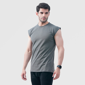 Débardeur Homme Sans Couture Côtelé Uni Personnalisé pour Sport et Fitness – Vêtement de Gym à Prix Abordable – Service OEM - Product Image 3