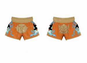 Shorts de Muay Thai personnalisés avec design imprimé pour hommes, arts martiaux, Jiu Jitsu, Karaté, boxe, combat, sublimation, kickboxing - Product Image 3