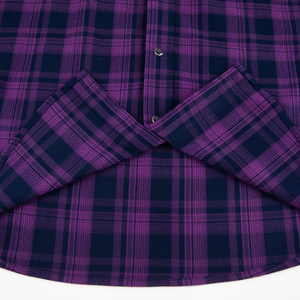 เสื้อเชิ้ตผ้าแฟลนเนลผู้ชายคุณภาพสูง ระบายอากาศได้ดี น้ำหนักเบา - Product Image 5