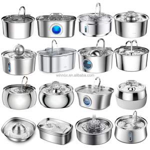 Dispenser d'Acqua Intelligente per Animali Domestici con Stampo Personalizzato, Ciotola per Cani e Gatti in Acciaio Inossidabile a Grande Capacità, Sviluppo con Stampaggio a Iniezione - Product Image 5