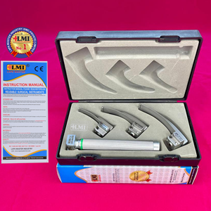 Laringoscopio Macintosh de Fibra Óptica, Juego de Instrumentos Manuales para Bebés, Cirugía ORL, Operaciones Hospitalarias, Certificado CE - Product Image 6