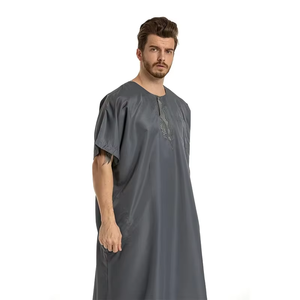 Vêtements Musulmans 2025 – Tenues Décontractées en Gros pour Hommes – Vêtements Islamiques Personnalisés de Haute Qualité en Coton Respirant pour l'Aïd, le Hajj et le Ramadan - Product Image 2