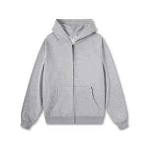 เสื้อฮู้ดซิปผู้ชาย ผ้าฝ้ายฟลีซ 100% ปักลายลำลอง สำหรับฤดูหนาว ราคาพิเศษ - Product Image 4