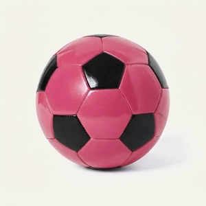 Balón de Fútbol Clásico Amarillo, Balón de Fútbol de Cuero Sintético Resistente para Entrenamiento - Product Image 3