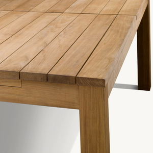 Mesa rectangular en oferta con estilo moderno y sencillo para restaurante o cafetería al aire libre, bonita y duradera. - Product Image 6