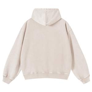 Sudaderas con capucha de felpa de algodón/poliéster 100% vintage, ecológicas y de primera calidad, con lavado ácido, cómodas, unisex, para invierno. - Product Image 2