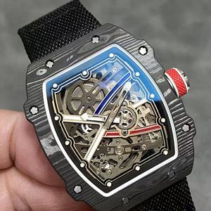 Nuevo Reloj Mecánico Automático para Hombre RM 6702 de Alta Gama, Fibra de Carbono, Luminoso e Impermeable - Product Image 1