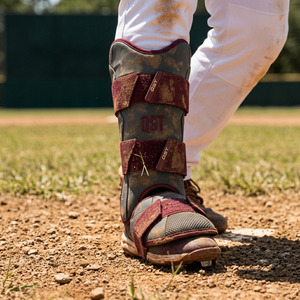 Espinilleras de Béisbol QST INTERNATIONAL Personalizadas para Jóvenes y Adultos, Duraderas, de Nailon y Plástico, Protectoras para Receptores y Bateadores, Modelo BSG-11089 - Product Image 3