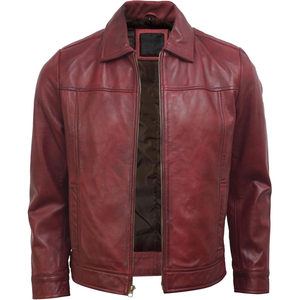Streetwear Winter <b>Leather</b> <b>Jacket</b> Hooded Breathable Eco-Friendly Quick Dry New Fashion Custom Mens Embroidered <b>Long</b> Sleeve <b>Jacket</b> - Product Image 1