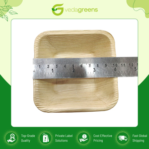 Los 10 Más Vendidos, Tazón Cuadrado 100% Natural Biodegradable de Hoja de Palma de Areca, Vajilla Desechable Biodegradable para Picnic - Product Image 4