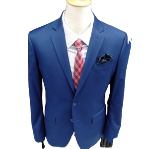 Pantalones de traje de negocios ajustados de lana para hombre 100% a medida, pantalones de alta calidad plisados con cremallera frontal, cierre de mosca, transpirables de un solo pecho - Product Image 1