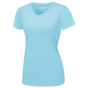 Vêtements de sport personnalisés pour femmes, hauts de fitness pour la course à pied, le yoga, t-shirt de sport pour femmes, vêtements de sport pour femmes - Product Image 2