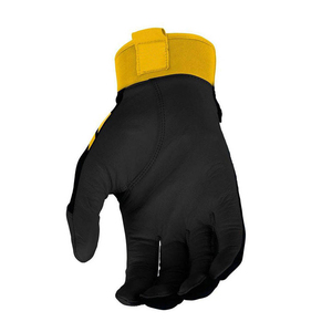 Premium Comfort Cricket Batting Gloves PU Leather <b>Hook</b> Loop Closure Ambidextrous Design Custom Color-Professional Gloves - Product Image 3