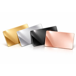 Tarjetas de Crédito de Metal de Zinc en Blanco, con Grabado Láser Personalizado de Logotipo Empresarial, Impresión en Serigrafía Plateada, Dorada y Negra - Product Image 5