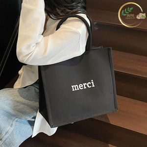 Bolsa de Regalo Promocional de Yute Natural con Cierre de Cremallera - Product Image 2