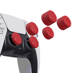 PlayVital สีฟ้าตามหลักสรีรศาสตร์ซิลิโคนนิ้วหัวแม่มือจับสําหรับ PS5 PS4 สวิทช์ Pro Controller - Product Image 1