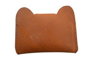 Cartoon Cute Genuine Leather Fold Mini Wallet <b>Coin</b> Purse Card <b>Case</b> Holder with Polyester Lining Short Size - Product Image 2