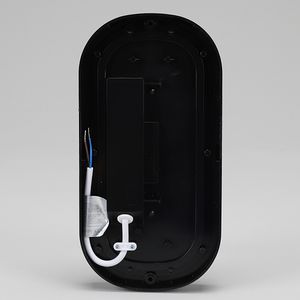 Vitson MEGA 20W 6500K Luz de día LED Sensor Lámpara de pared IP65 Cuerpo negro ovalado con control de sensor para oficina en casa-Modelo 454786 - Product Image 2