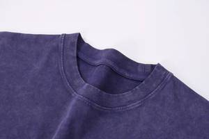 Custom Acid Washed Eco-Friendly <b>Silk</b> Screen Printed T-<b>Shirt</b> <b>for</b> <b>Men</b> 100% Cotton Short Sleeve Breathable Anti-wrinkle Fabric - Product Image 5