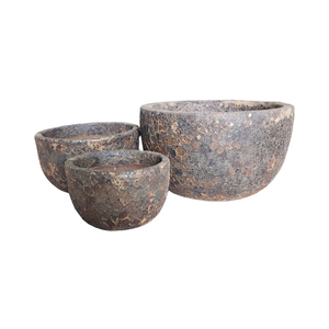 Macetas de Cerámica Esmaltada Atlantis, las Más Vendidas, con Orificio de Drenaje, Estilo Moderno para Decoración de Exteriores - Product Image 1