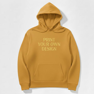 Sudadera con capucha lisa para hombre, estilo urbano, personalizada, para la moda de invierno y actividades al aire libre, sudadera básica con capucha para hombre - Product Image 1