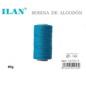 ด้ายเย็บผ้าอิลันคอตตอนสปูล 80 กรัม 1.5 มม. - Product Image 3
