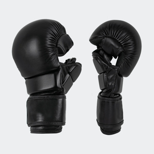 ถุงมือฝึกซ้อม MMA สำหรับกราปลิง ชกมวย ซ้อมมวย ทำจากหนังวัว ระบายความชื้นได้ดี เหมาะสำหรับทุกเพศ ปรับขนาดได้ตามต้องการ - Product Image 6