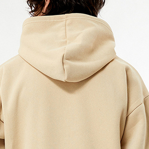 Sweat à capuche personnalisé avec impression en relief, fabrication OEM, en coton épais avec impression en relief durable, idéal pour les marques de vêtements à étiquette privée - Product Image 5