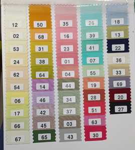 Tissu en coton et polyester uni, largeur 44, 20 mètres, idéal pour les tenues ethniques, les kurtis et les saris, matière synthétique douce. - Product Image 1