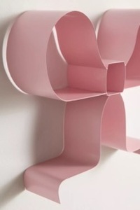 2026 Latest Metal Bow Shape Organizer <b>Wall</b> <b>Shelf</b> in Candy Colors for Kids Bedroom Home Decorations - Product Image 3
