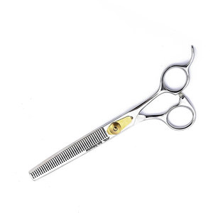 ชุดกรรไกรตัดแต่งขนสัตว์เลี้ยงมืออาชีพ กรรไกรซอยขนสำหรับสุนัขและแมว สแตนเลสสตีล สำหรับตัดและจัดแต่งทรงขน - Product Image 5