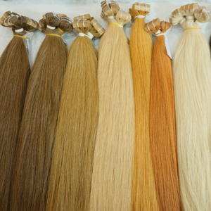 Extensiones de cabello liso de punta plana de alta calidad, cabello humano crudo de Vietnam suministrado directamente desde Vietnam - Product Image 5