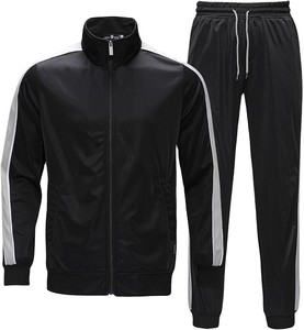 Chándal personalizado de nailon/poliéster, conjunto de Jogger de nailon de dos piezas, chándales personalizados de nailon con cremallera a la moda para hombre de alta calidad - Product Image 3