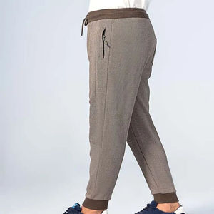 Pantalons de jogging pour hommes sur mesure en gros, fabricant OEM, fournisseur, molleton de coton haute densité, marque privée, bas de survêtement en vrac - Product Image 1